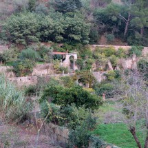 Garden between the convent and Porto Azzurro